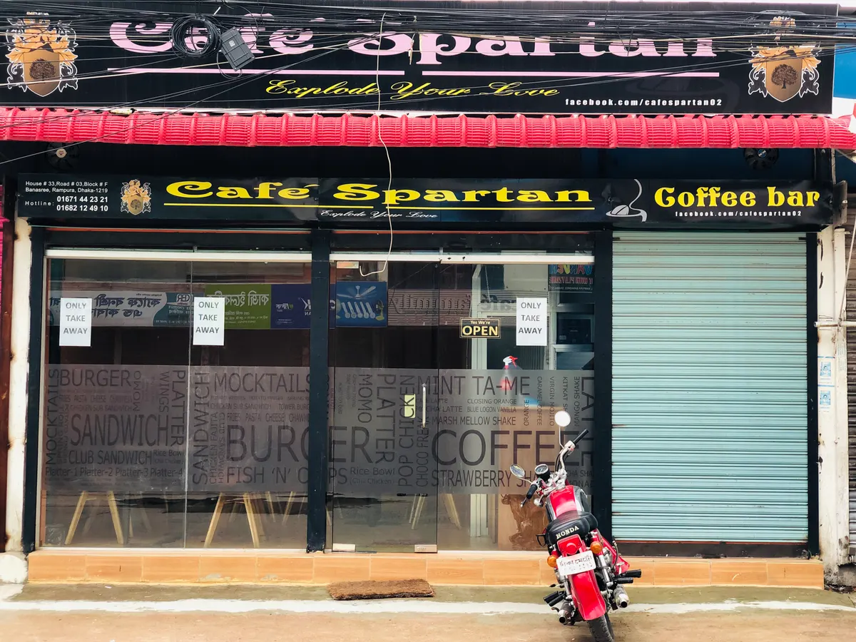 Cafe Spartan Banasree — exterior