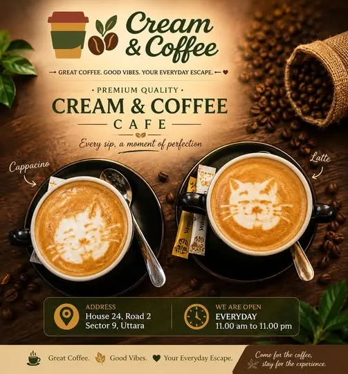 Cream & Coffee (C&C) — food