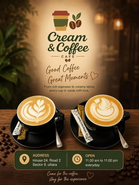 Cream & Coffee (C&C) — food