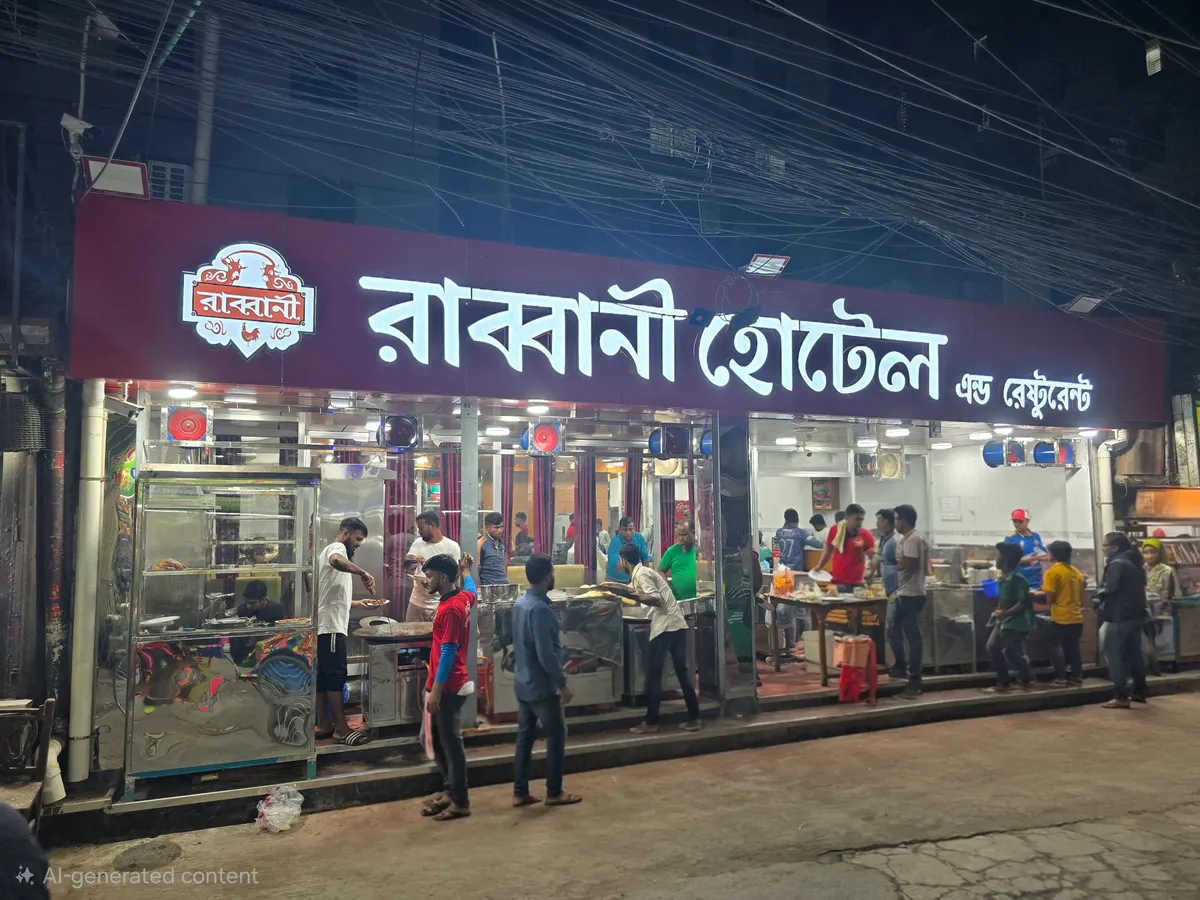 Rabbani Restaurant - Kaziparar Branch রাব্বানী রেষ্টুরেন্ট