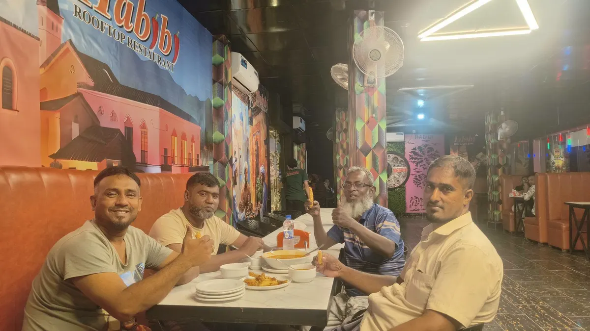 Habibi Rooftop Restaurant — interior