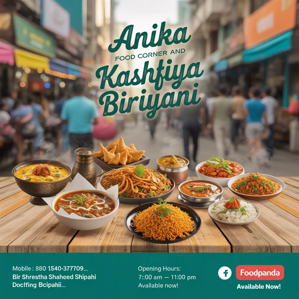 ANIKA FOOD CORNER AND KASHFIYA BIRIYANI