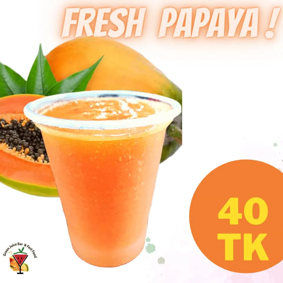 Green Juice bar and Fast Food — food