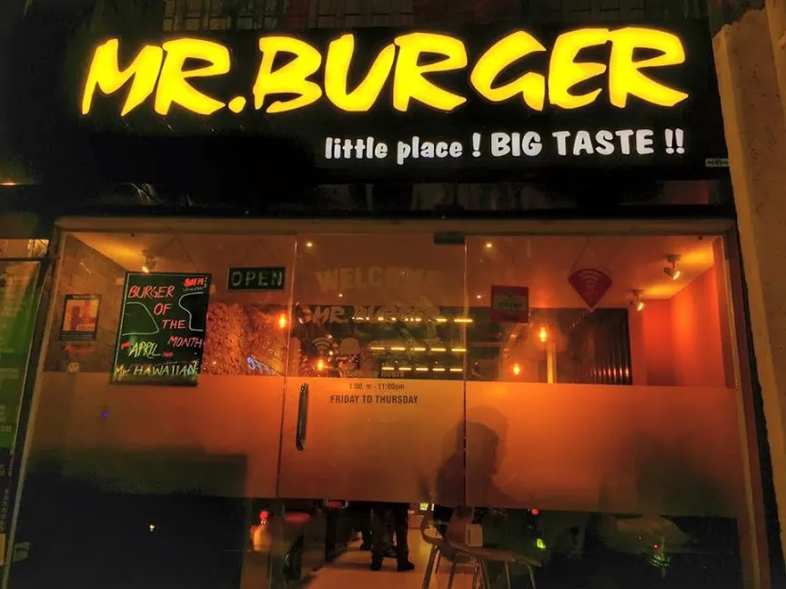 Mr. Burger — exterior